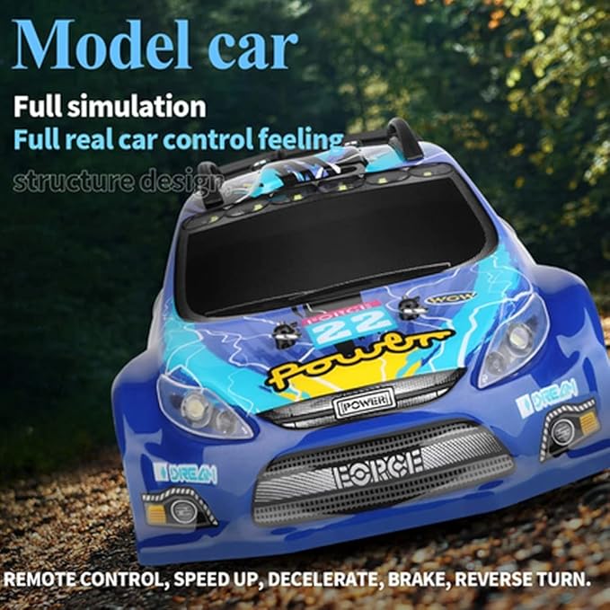 Goolsky WLtoys 284010 RC Drift Car 1:28 Scale 2.4GHz Remote Control Car 4WD 30KM/H High Speed RC Racing Cars with Metal Chassis for Adults