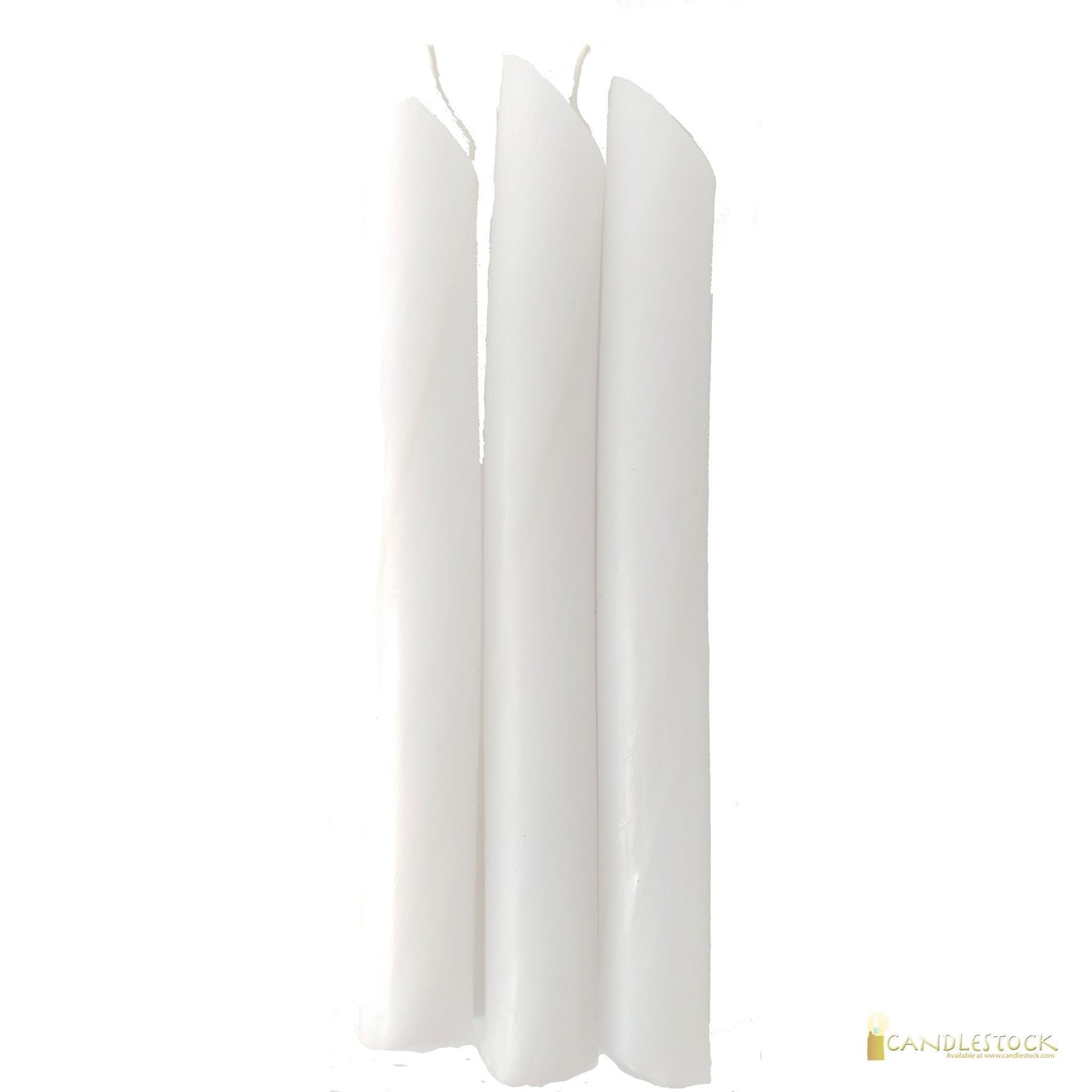 Candlestock White Wedding White Drip Candle 50 Pack
