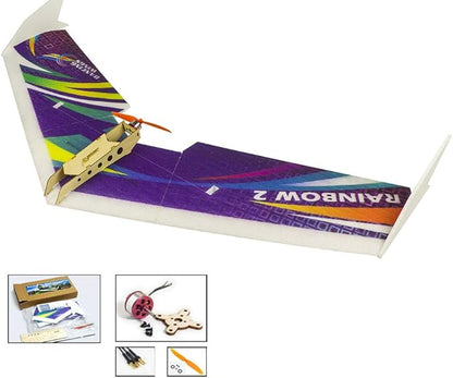 DW Hobby Electric Flying Wing Rainbow 1000mm Wingspan (E0602)