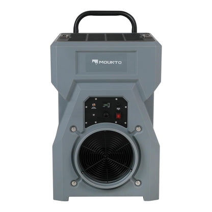 MOUNTO 1000cfm Portable Industrial Air Purifier Negative Air Scrubber - Powerful 1HP Motor, True HEPA Filter, 2-Speed, Handle and wheels 3-Year Warranty