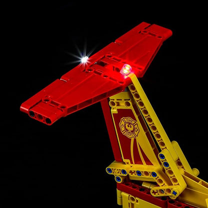 BRIKSMAX Led Lighting Kit for LEGO-42152 Firefighter Aircraft - Compatible with Lego Technic Building Blocks Model- Not Include Lego Set