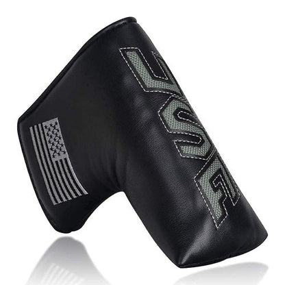 Big Teeth Golf Blade Putter Cover Head Covers Club Protector Magnetic Bar Closure USA Pattern for Scotty Cameron Taylormade Odyssey