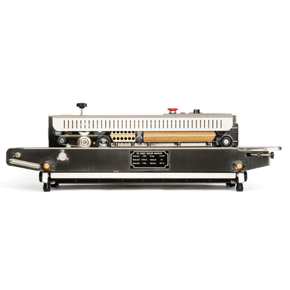 U.S. Solid Continuous Bag Band Sealer for Thick Bags Sealing Machine, Automatic Horizontal Band Sealer with Digital Temperature Control for PVC Bags Films Stamp Coding 110V/60HZ