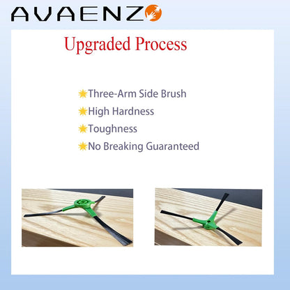 Shark Replacement Parts Kit | Compatible with AV2511AE, AV2501S, RV2502AE | Main Brush, Filters & Side Brushes