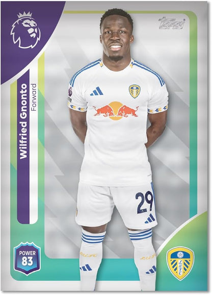 2025 Topps Premier League Debut Edition Cards - Random Mega Tin (40 Cards + 3 Exclusives)