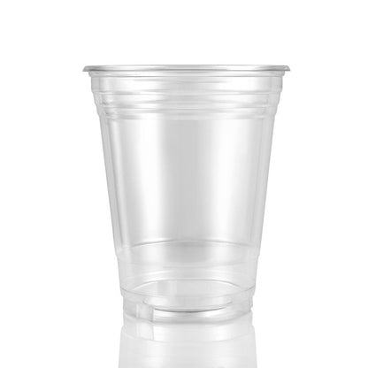 Nicole Home Collection 600 Count Disposable Plastic Cups, Crystal Clear, Durable PET 18 oz. BPA Free