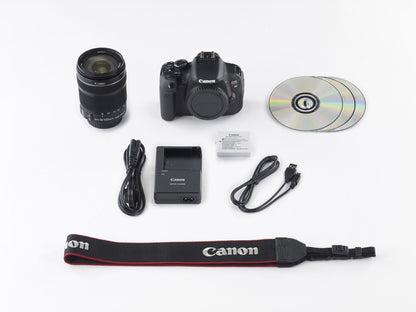 Canon EOS Rebel T4i 18.0 MP CMOS Digital Camera with 18-135mm EF-S is STM Lens (Renewed), Black
