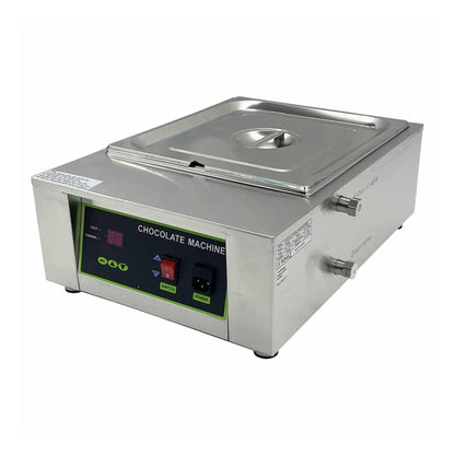 JARYANNIX 110V Stainless Steel Chocolate Melting Machine, Digital Control Chocolate Melter for for Bakeries Restaurants 1000W