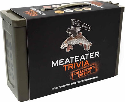MeatEater Trivia Collector’s Edition – Expanded Board Game with 1300 Hunting Fishing Conservation &amp Outdoor Knowledge Questions