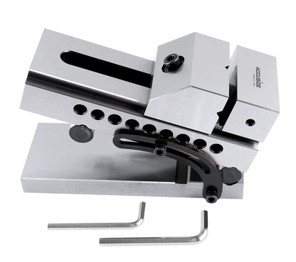 Accusize Industrial Tools 5'' by 0.0002'' Precision Screwless Sine Vise, Ba66-0420