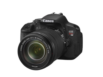 Canon EOS Rebel T4i 18.0 MP CMOS Digital Camera with 18-135mm EF-S is STM Lens (Renewed), Black