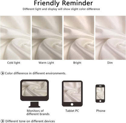 Mulberry Silk Pillowcase - King Size Anti-Acne Cooling Sleep Cover | Natural Satin with Hidden Zipper - Dark Gray