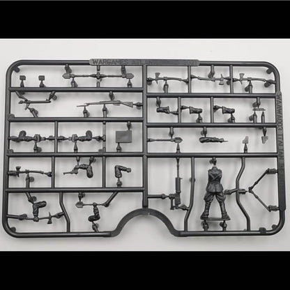 Wargames Atlantic World Ablaze - The Second World War 1939-1945: Italian Infantry (32 Multi Part Hard Plastic 28mm Figures)…