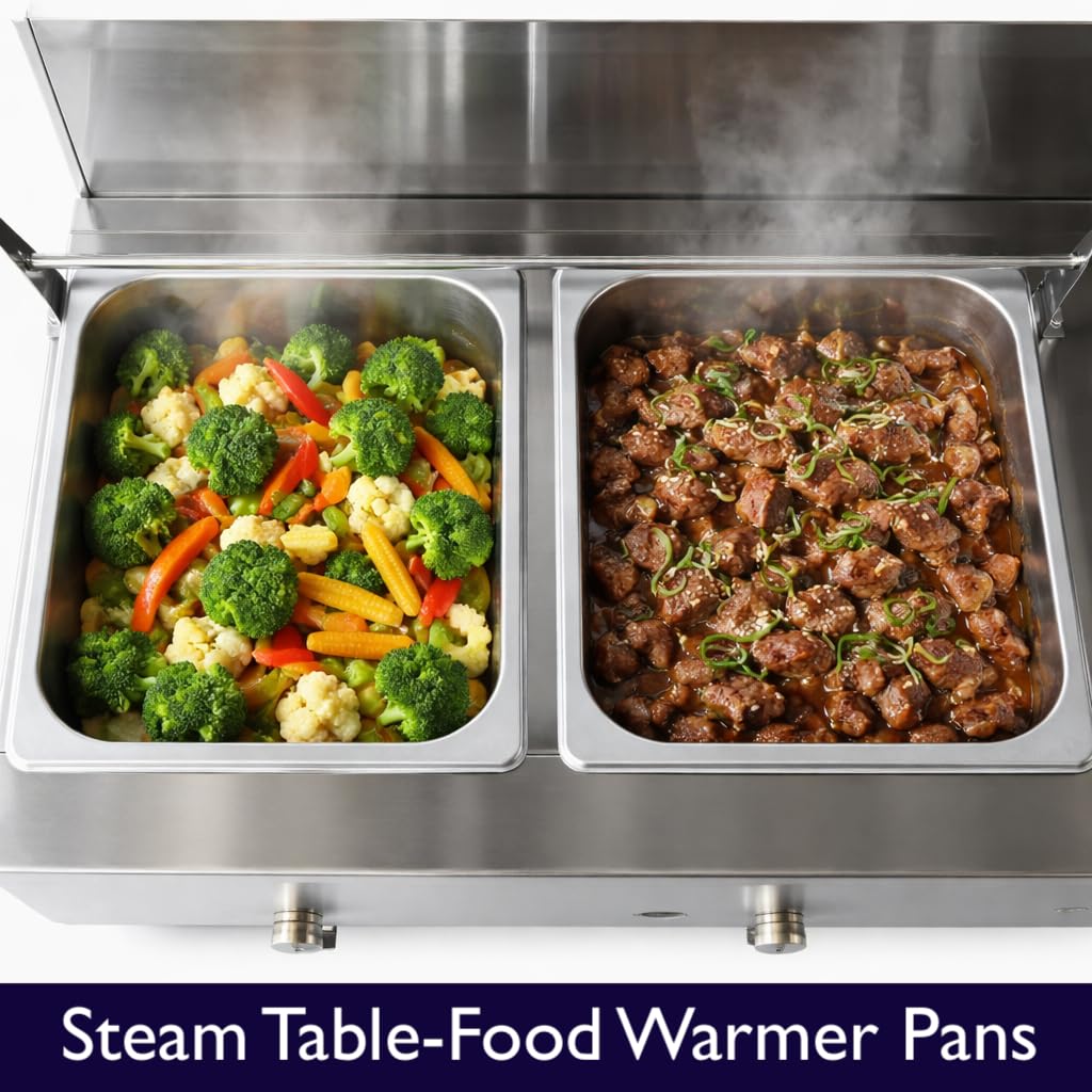 Stainless Steel Propane Deep Fryer Cart with Vortex Stove-3 in 1 with Food Steamers-Cast Iron Burner Stove-with Hose & Regulator + Thermometer-Ideal for Commercial and Home Use