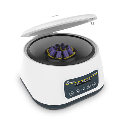 LAB FISH Centrifuge Machine LC-400PRO 2ml/5ml/10ml/15ml Lab Test Tubes | Low Speed Control 500-5000RPM,Max 2683xg | Timer Function 30sec-59min