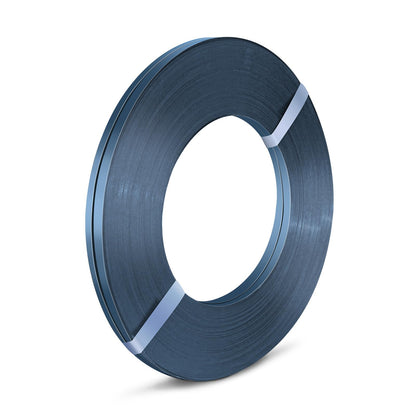 NVOYAJUAN Bluing Steel Strapping Coil 3/4" x .020" x 2150' Metal Banding Strap Break Strength 1800 lbs Heavy Duty Pallet Strapping Roll(2 Roll Single Ply)