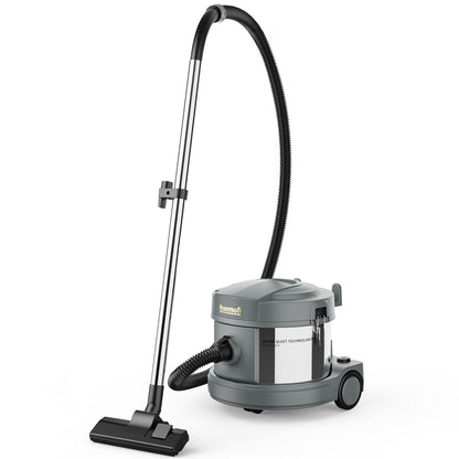 YOWMOFT SCQ15-HEPA, 4 Gallon Canister Vacuum, Ultra-Quiet Canister Vacuum Cleaner, 35Ft. Cord, Commercial Ultra Quiet Vacuum Cleaner for Hotel & Office, HEPA Canister Vacuum for Professional Clean