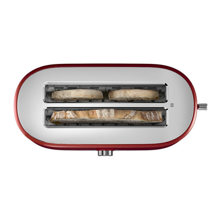 KitchenAid KMT4116ER 4 Slice Long Slot Toaster with High Lift Lever, Empire Red