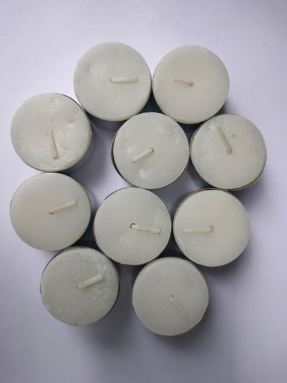 Tealight Candles 100% Pure Wax, Unscented, Long Burning Tealight, 9 Hours Burn time, White Unscented Tea Light Candles (Pack of 100)