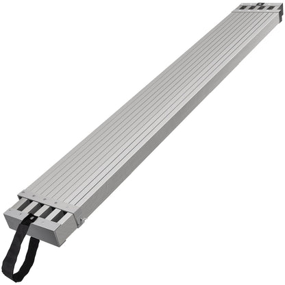 VEVOR Aluminum Telescoping Work Plank, 8-13FT, 500lbs Capacity, 12.5 inch Width, Scaffold Ladder Accessory