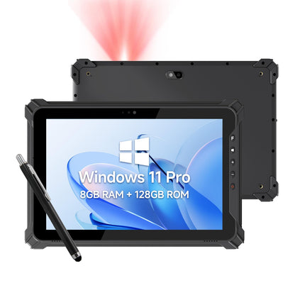 Arrvel Rugged Tablet with Barcode Scanner I17J, 10.1" Windows 11 Pro w/Honeywell N4680 Scan Engine, 1D/2D QR Inventory Scanner, 8GB+128GB Industrial Tablet for ERP WMS, Warehouse, Retail, IP65