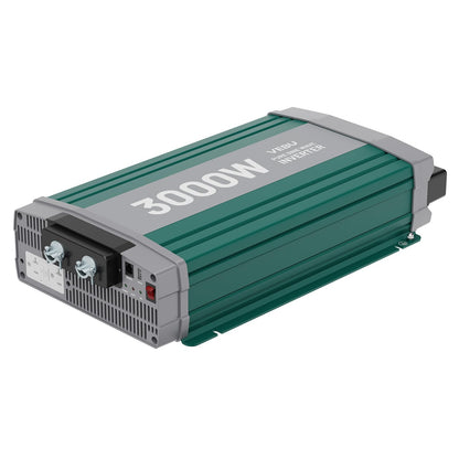 VEBU 3000W Pure Sine Wave Inverter with ATS Mode, 12V DC to AC 120V Converter for Off-Grid System, RV, Truck, Camping, Peak 6000W
