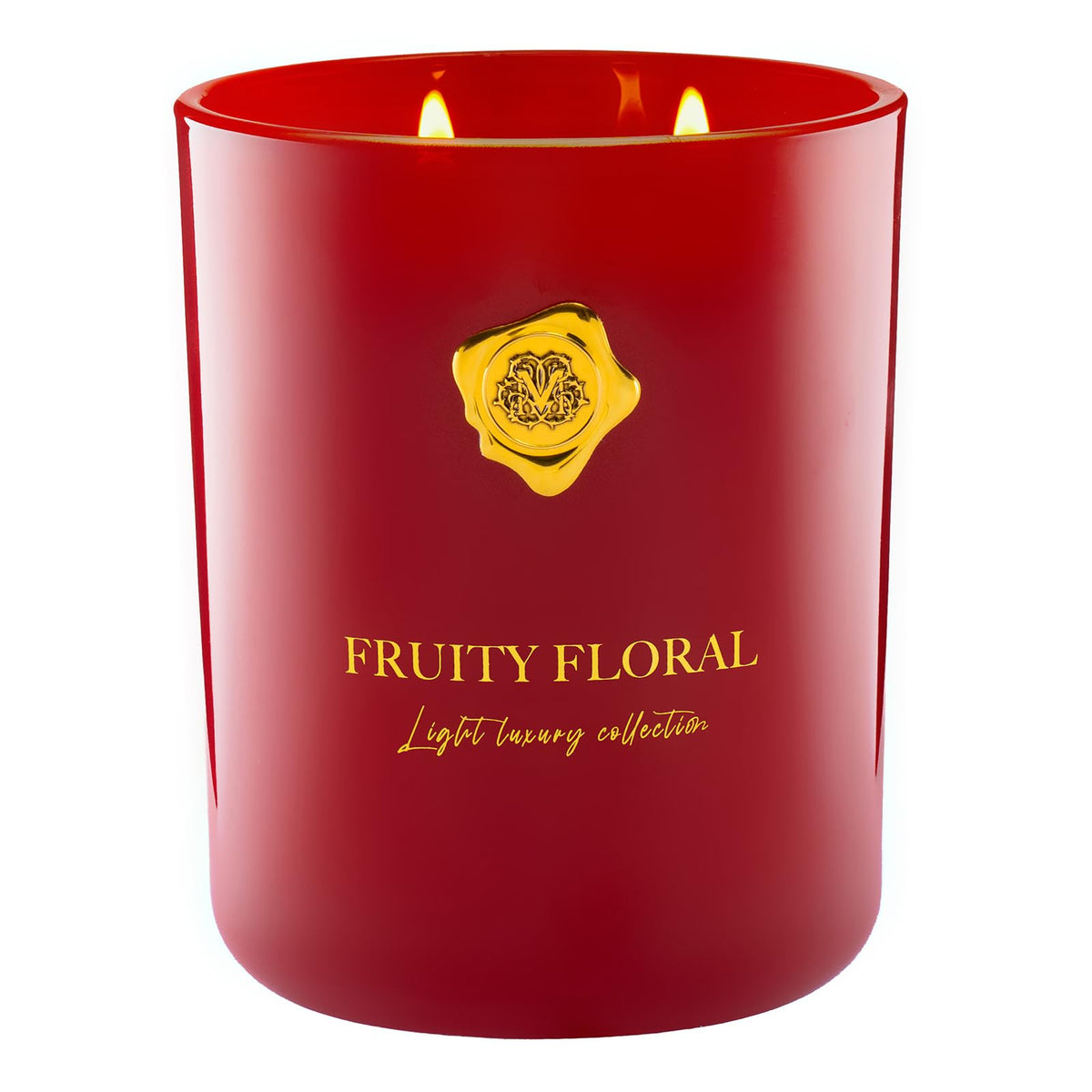 M&SENSE Fruity & Floral Scented Candle | 90-Hour Burn, 16.6 oz | Long-Lasting for Mood Healing and Gifting | Natural Non-Toxic Soy Wax | for Bathroom, Kitchen, Office