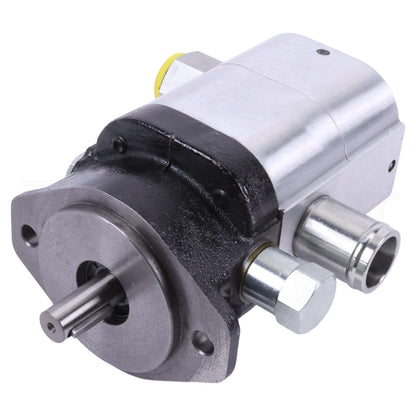 Zachager 22 GPM Two-Stage Wood Splitter Pump—3000 PSI High/Low Hydraulic Gear Pump—3600 rpm, NPT 3/4” Outlet, NPT 1” Inlet, 5/8” Shaft