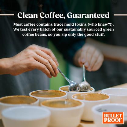 Bulletproof Original Medium-Roast Single-Serve Coffee Pods, 24 Count, 100% Arabica Beans, Clean Coffee Tested for Toxins, Packaging May Vary