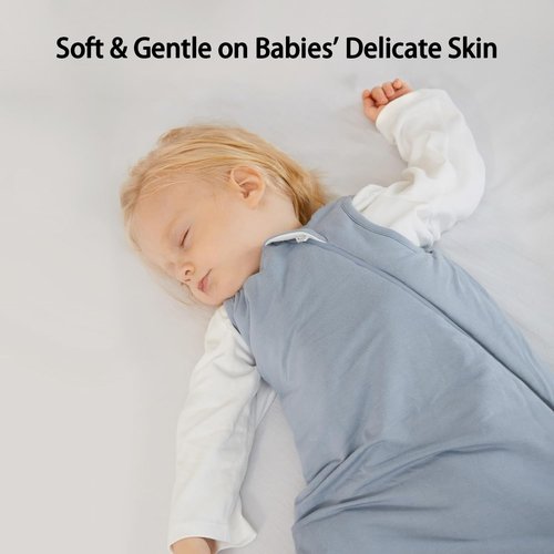BubblePanda Bamboo Sleep Sack | Soft & Lightweight 0.5 Tog for Toddlers 2T-3T (24-36 Months)