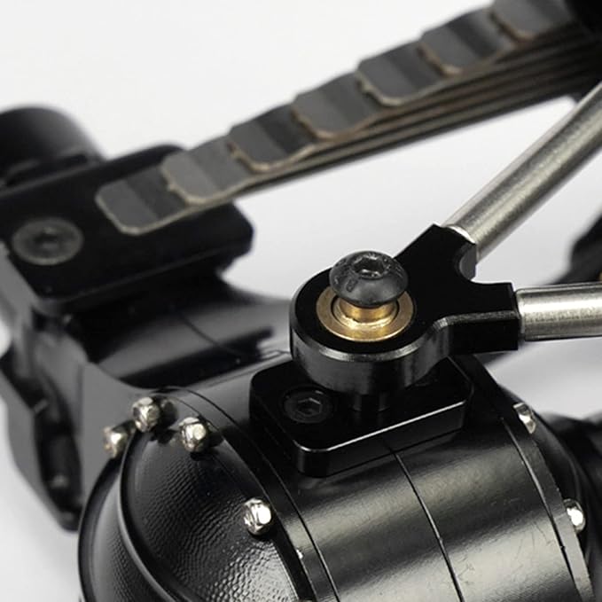 Parts &amp Accessories RC Car LESU Metal Rear Suspension Set for 1/14 Tamiya/King Hauler RC Truck Axles DIY Model
