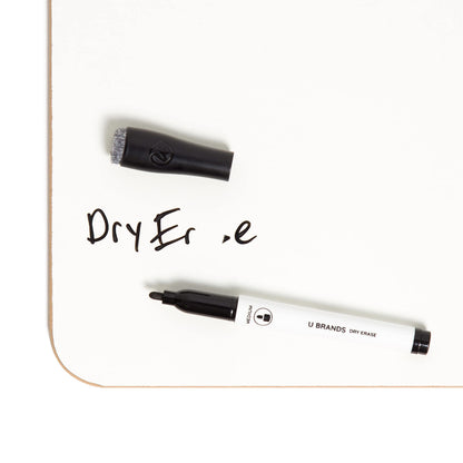 U Brands Dry Erase Lapboards, 10 Pack, 9" x 12", Double-Sided Small Whiteboards for School, Student Lapboards for Classroom, School & Homeschool Supplies, Portable Mini Whiteboard Set