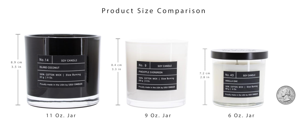 Lulu Candles | Skyfall | Smells Like Cedarwood & Musk | Luxury Scented Soy Jar Candle | Hand Poured in The USA | Highly Scented Long Lasting (9 Oz.)