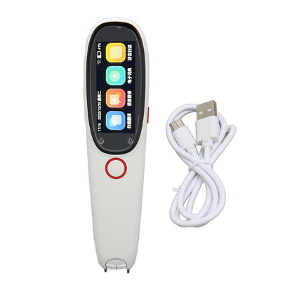 Translator Pen, OCR Scanning Device with 3 Inch Screen, 134 Language Translation, Voice Translator for Learning Speech and Travel, White