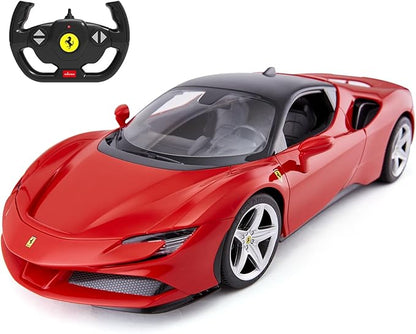 RASTAR 1/14 Ferrari SF90 Stradale Radio Remote Control Car Ferrari SF90 Model Car Toy Car for Boys Kids 2.4G