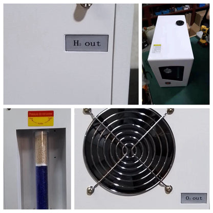High-Efficiency Hydrogen Gas Generator, 300ML/Min Electrolysis System for Laboratory & Industrial Use Purity Hydrogen H2 Generator