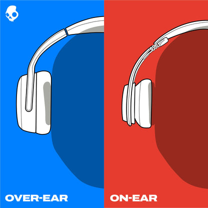 Skullcandy Crusher 540 Active Wireless Bluetooth Headphones with Multi-Sensory Bass, Noise Isolating Over-Ear Fit, Sweat and Water Resistant, 40 Hours Battery, Microphone for iPhone Android - Concrete