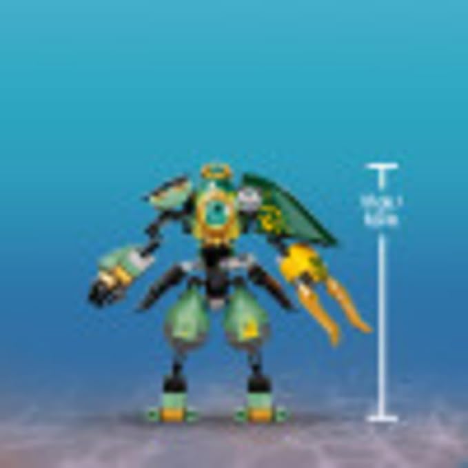 LEGO NINJAGO Lloyd’s Hydro Mech 71750 Building Kit Underwater Playset with NINJAGO Lloyd and Mech Role-Play Action for Boys and Girls Ages 7 and Up