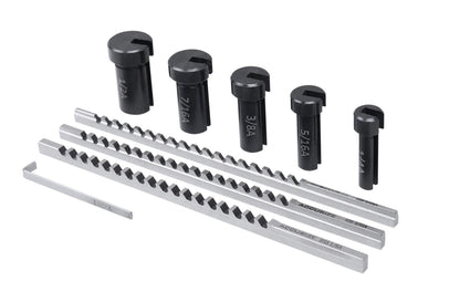 Accusize Industrial Tools No.00 Hss Keyway Broach Precision Sets in Fitted Wooden Box, 5100-0001