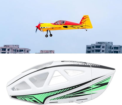 Alomejor RC Helicopter Canopy Cover Anti Crack Enhancedfor Flywing FW450 V3 (White)