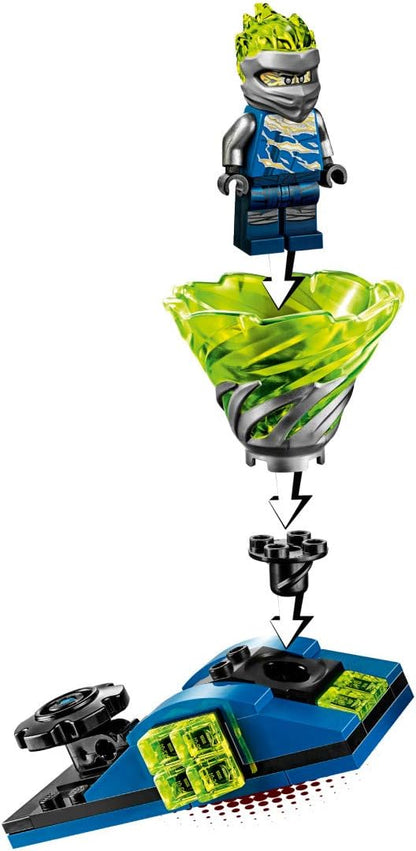 LEGO NINJAGO Spinjitzu Slam Jay 70682 Building Kit (72 Pieces)