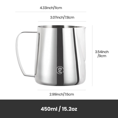 Gemilai G3006 Espresso Machine & Milk Frothing Pitcher Bundle