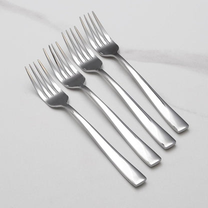 8-Piece Dinner Forks Set, Food Grade Stainless Steel Silverware Fork, Flatware Forks Use for Home, Kitchen, Restaurant, Dishwasher safe - 8.1 Inches