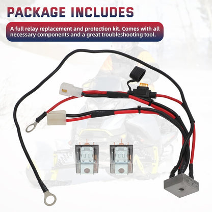 Reverse Motor Servo Fix for Ski-Doo XP Renegade ACE 1200 TNT GTX 900 GSX 2009-2018 Relay Protection Kit