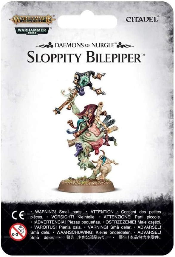 Games Workshop Daemons of Nurgle Sloppity Bilepiper Warhammer Age of Sigmar