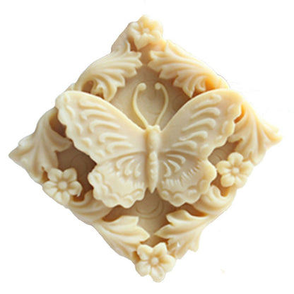Butterfly Flower Silicone Soap Molds Soap Molds for Soap Making Silicon Molds for Soaps DIY Craft Handmade Soap Candle Plaster Resin Mould (11118)