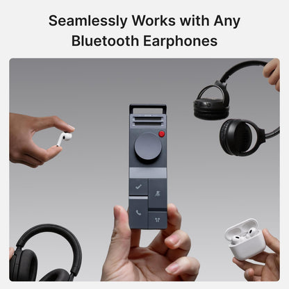 HiDock P1 AI Voice Recorder Work with Bluetooth Earbuds: BlueCatch Tech Smart Voice Recorder with Playback AI Transcriber Summarize for Lectures Meeting Notes Voice Activated Recorder 64GB(Star White)