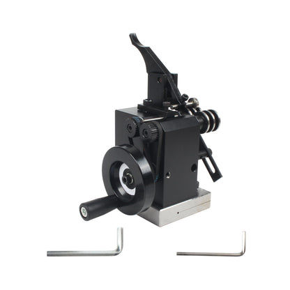 RATTMMOTOR HRV60 Mini Punch Grinder, Small Punch Machine CNC Lathe Turning Tool High Precision Needle Grinding Machine for Milling Drilling Machine (Accuracy 1μ)