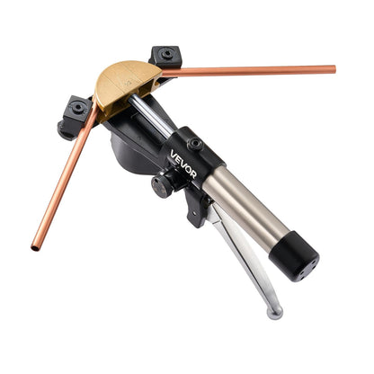 VEVOR Hydraulic Tubing Bender Kit, 1/4 to 7/8 Inch, Copper Tube Pipe Bender, Forward/Reverse HVAC Bending Tool, with 7 Color Aluminium Alloy Dies, for HVAC Air Conditioning Refrigeration Auto Repair