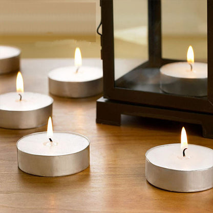 AlterEgo Unscented Tea Lights - 300 Pack Tealight Candles - 4+ Hour Burn Time - Clean-Burning White Palm Smokeless Votive Tealights Candles for Home, Shabbat & Anniversaries (300Packing)